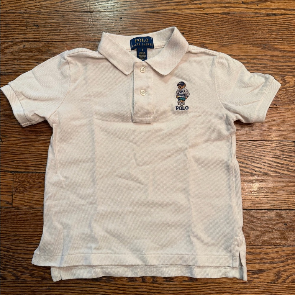 Polo by Ralph Lauren Kids Cream Polo Shirt